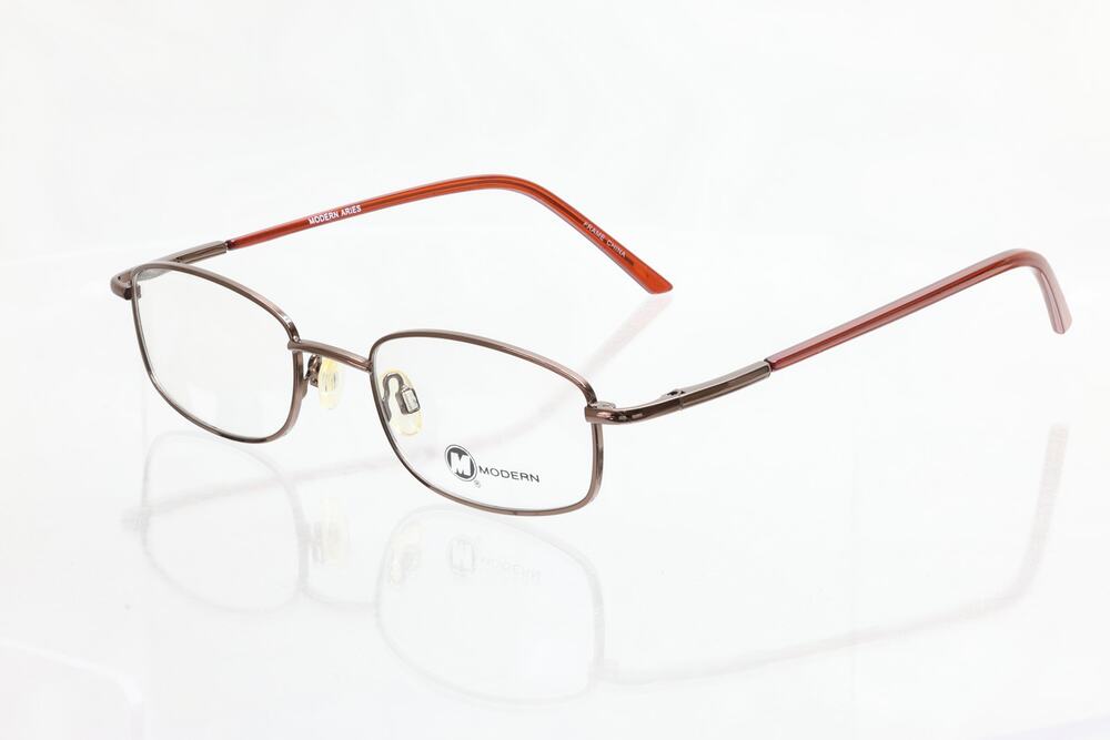 Modern Aries Brown 50-20-145mm Eyeglass FRAMES ONLY - NEW/WITHOUT TAGS